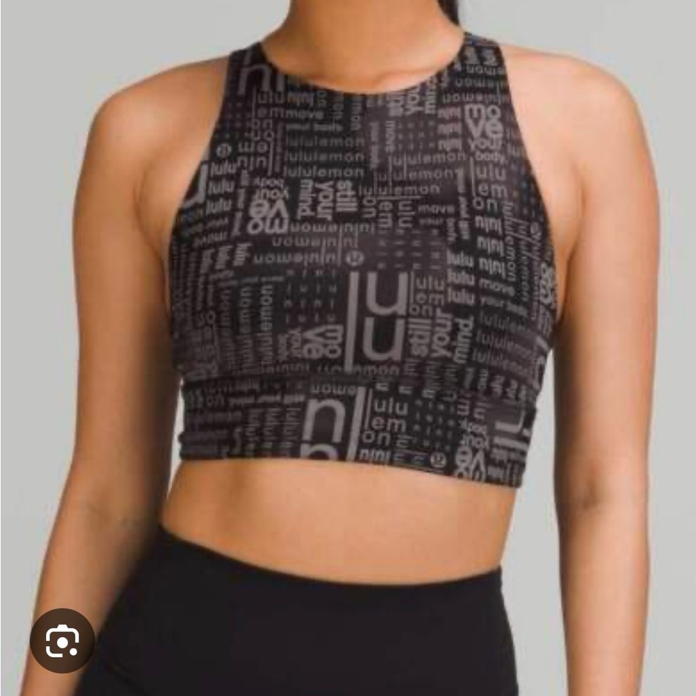 Lululemon Energy High-Neck Longline Bra